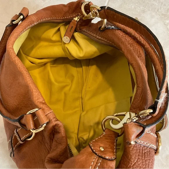 Antonio Melani Bag large genuine leather hobo satchel shoulder bag - Picture 5 of 12